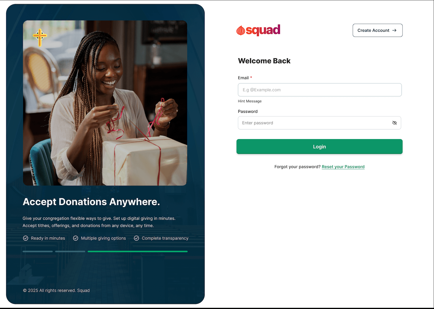 Creating an All-in-One Platform for Giving, Members, and Ministry Operations — screen 2